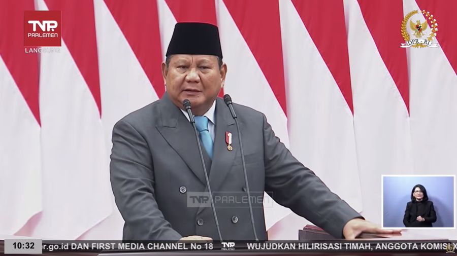 28 Presiden Prabowo Subianto