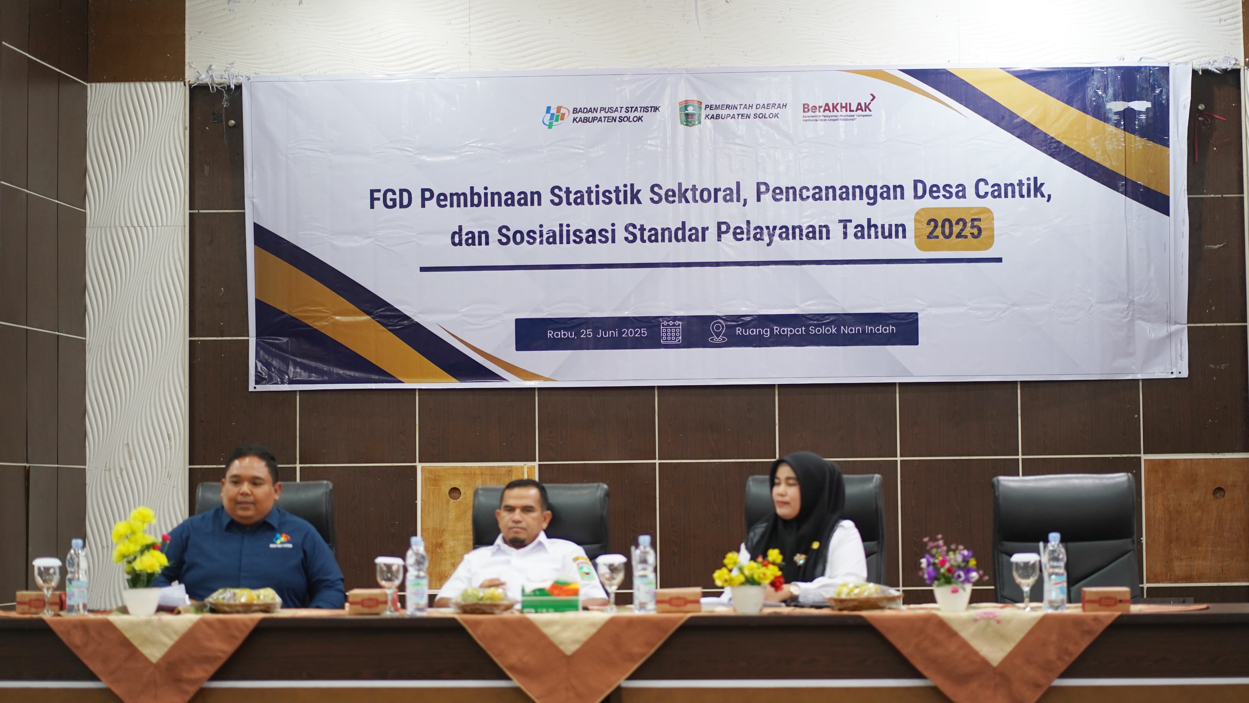 28 Wabup Solok H. Candra Canangkan “Desa Cantik” dan Tekankan Pentingnya Data Berkualitas untuk Pembangunan Solok