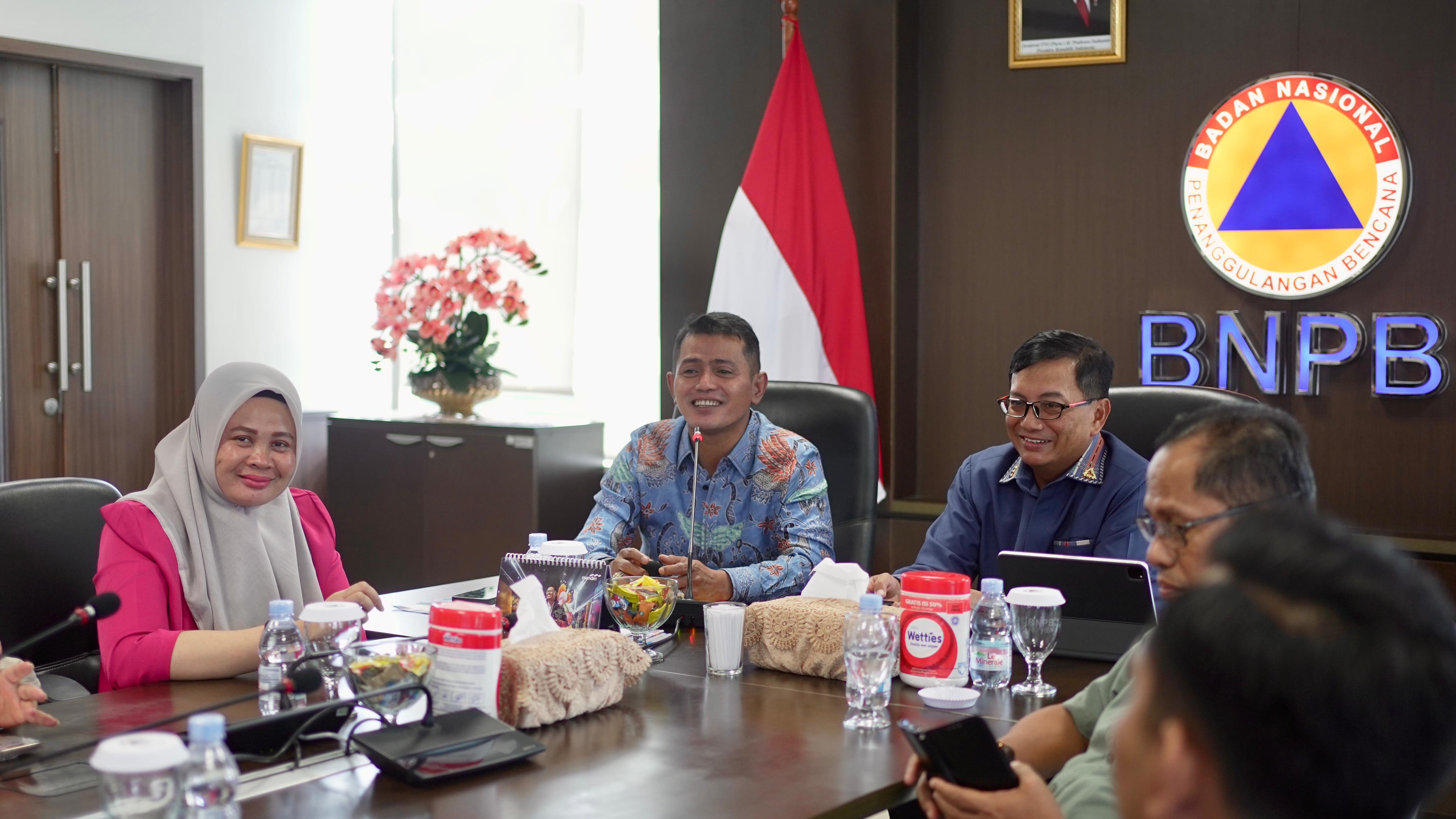28 Bupati Solok Sambangi BNPB Bahas Penanganan Karhutla dan Rekonstruksi Pascabencana