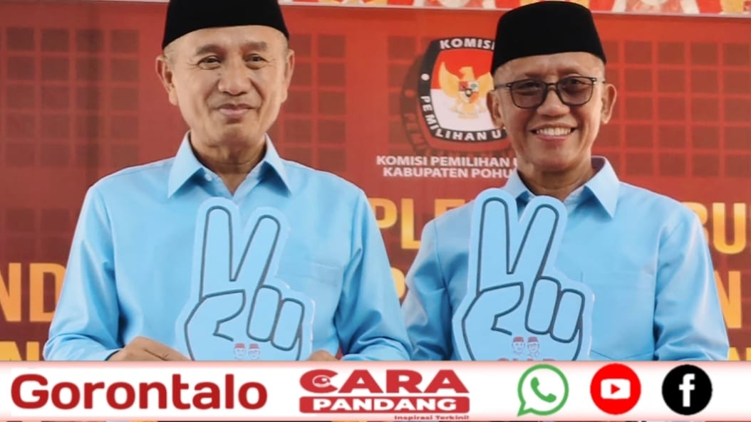 28 Pasangan calon bupati dan wakil bupati Saipul A. Mbuinga dan Iwan S. Adam (SIAP) resmi mendapatkan nomor urut 2 dalam pengundian yang dilaksanakan oleh Komisi Pemilihan Umum (KPU) Kabupaten Pohuwato.