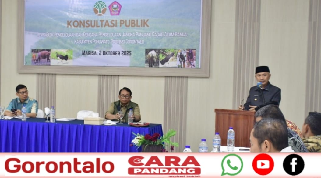 28 Bupati Saipul Buka Konsultasi Publik yang Digelar oleh BKSDA Sulawesi Utara