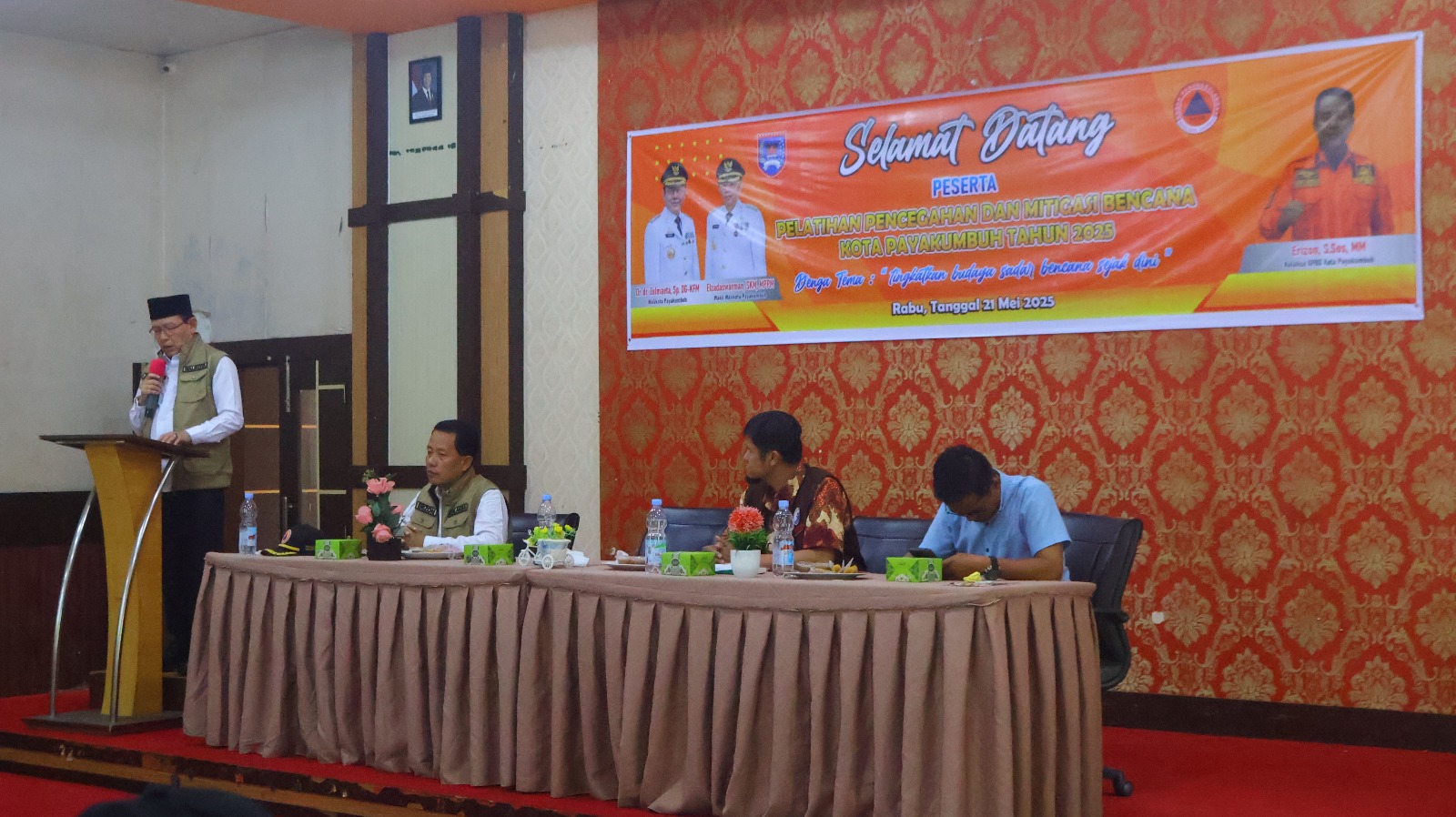 28 Pemko Payakumbuh Latih 130 Warga Hadapi Bencana: Wujudkan Budaya Sadar Bencana Sejak Dini