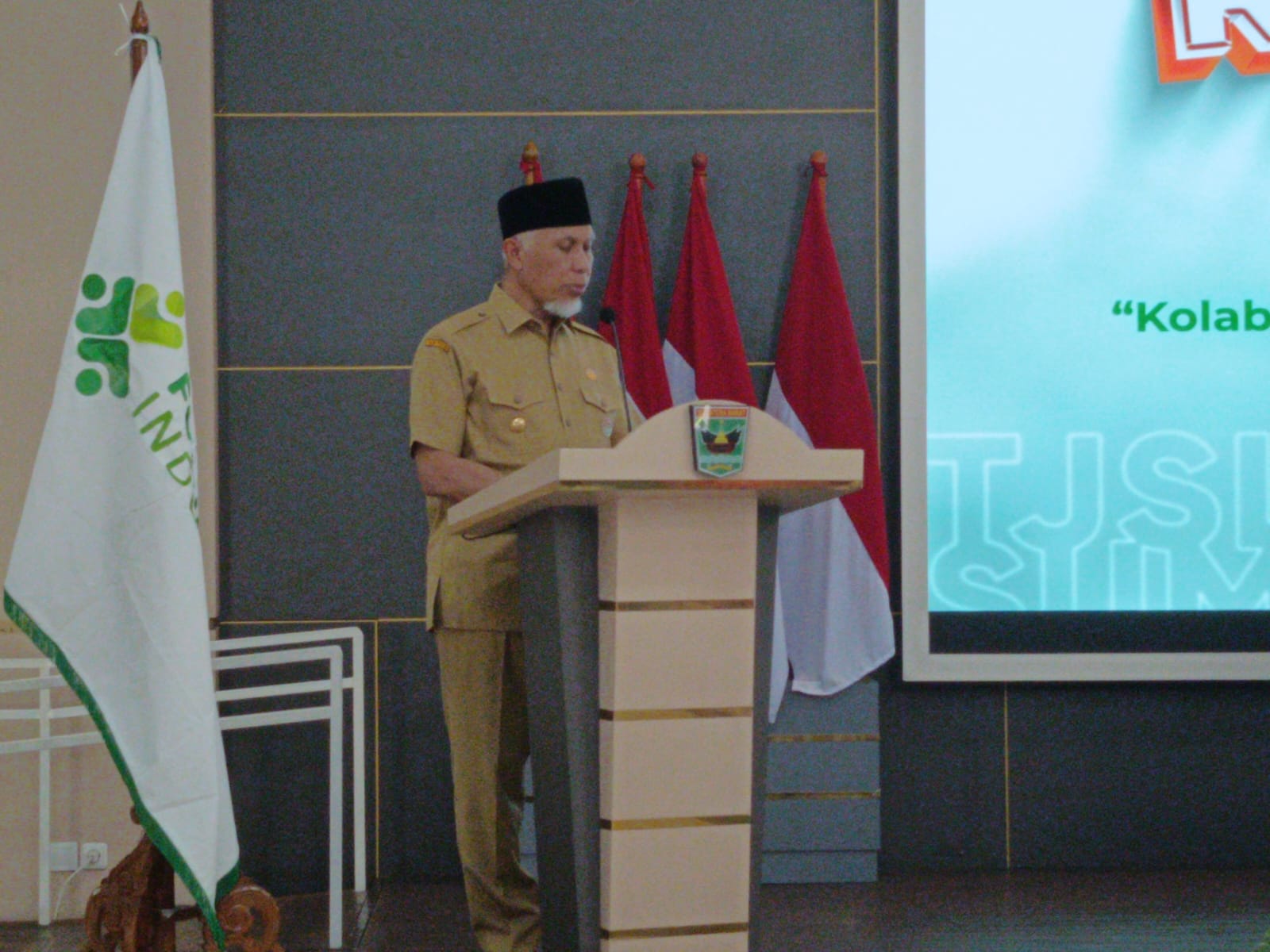 28 Gubernur Buka Raker Forum TJSLBU Sumbar 2024–2029