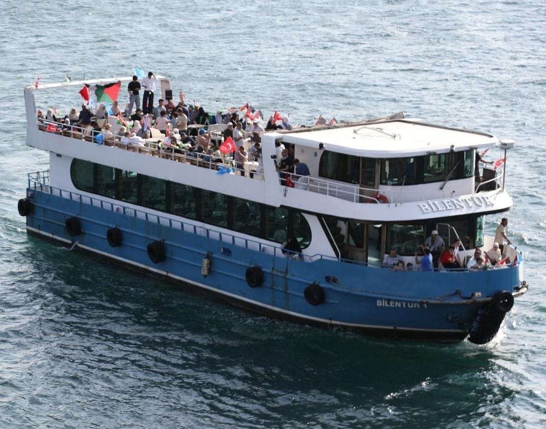 28 Sejumlah Kapal Flotilla Gaza Dicegat Israel