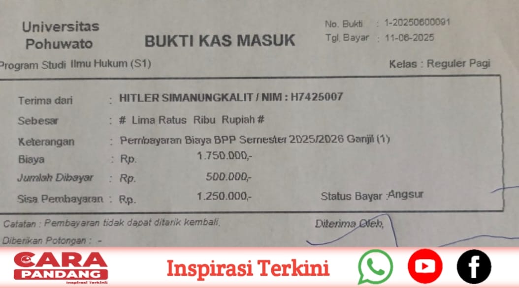 28 Sekretaris DPC PJS Pohuwato Sorot Tajam Kasus Mahasiswa UNIPO