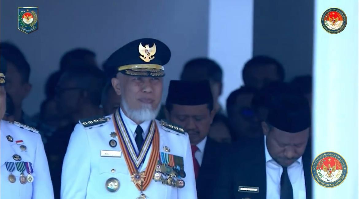 28 Dua Kebanggaan Gubernur Mahyeldi Dalam Upacara Pelantikan Pamong Praja Muda IPDN Angkatan XXXII Tahun 2025