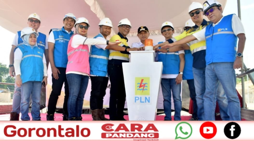 28 Bupati dan Wabup Pohuwato Hadiri Seremoni Pengoperasian Listrik PT GSM