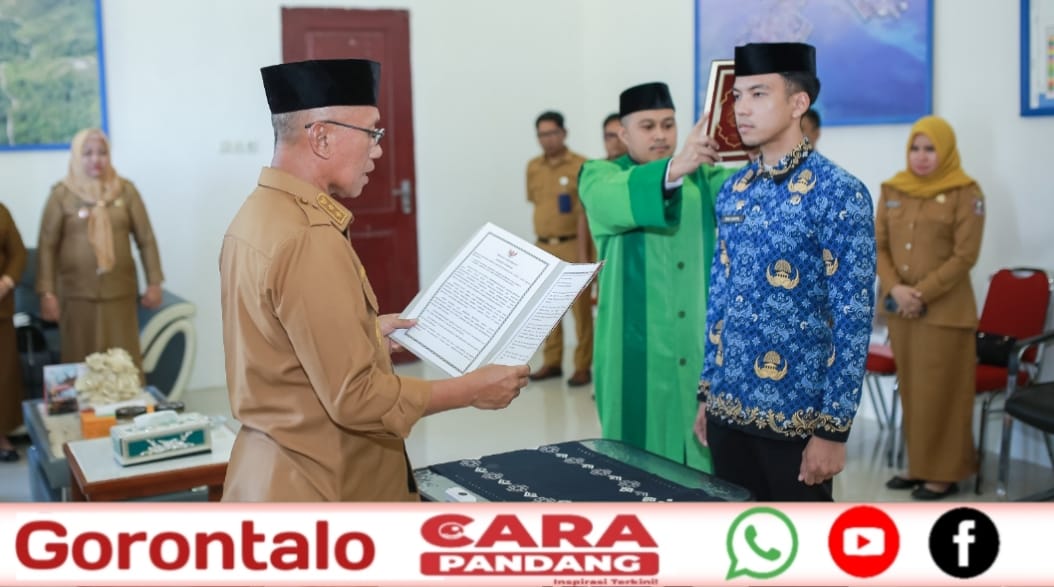 28 Wabup Iwan Ambil Sumpah PNS Formasi IPDN Tahun 2024