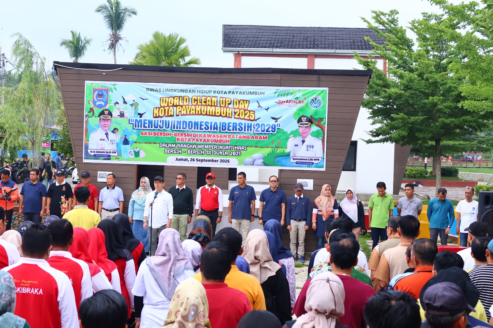 28 Payakumbuh Peringati World Cleanup Day 2025 dengan Semangat Gotong Royong