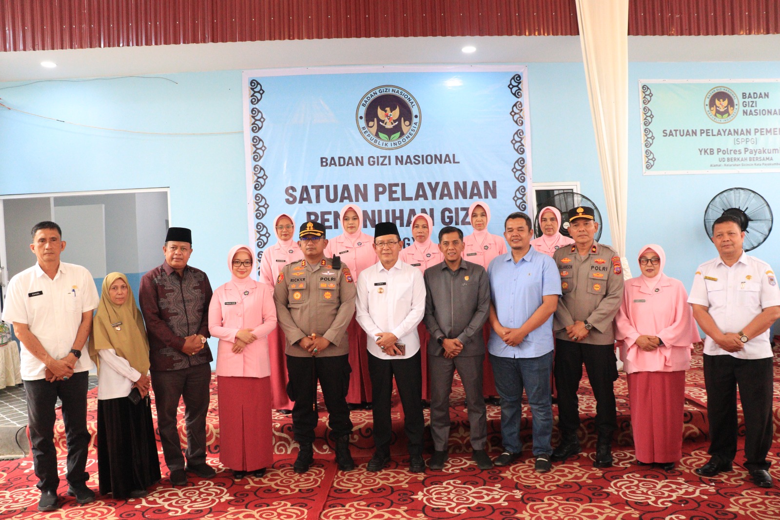 28 Wali Kota Zulmaeta Resmikan Dapur Makan Bergizi dan Groundbreaking SPPG Polri di Payakumbuh