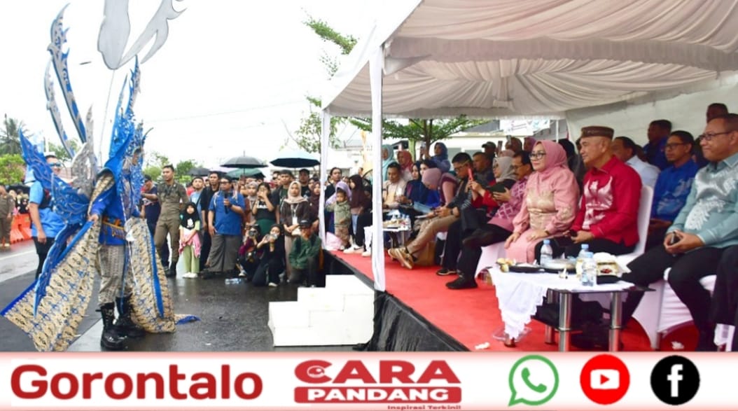 28 Bupati Saipul Hadiri Gelaran Gorontalo Karnaval Karawo 2025