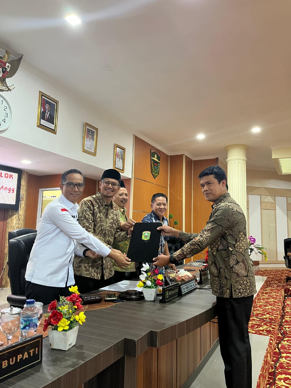 28 Rapat Paripurna : Rekomendasi PAD dan Nota Pengantar Ranperda Pertanggungjawaban APBD Tahun Anggaran 2024