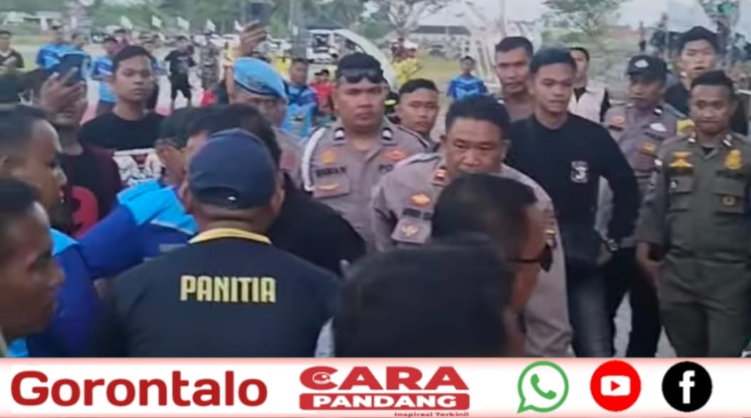 28 Bupati Cup 2025, Pertandingan Buntulia FC Kontra Lemito FC Nyaris Berujung Ricuh