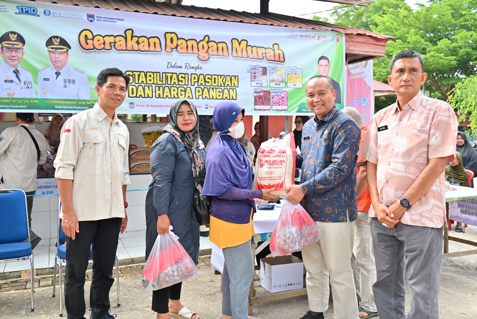 28 Gerakan Pangan Murah Diserbu Warga, Pemko Payakumbuh Kendalikan Gejolak Harga Sembako