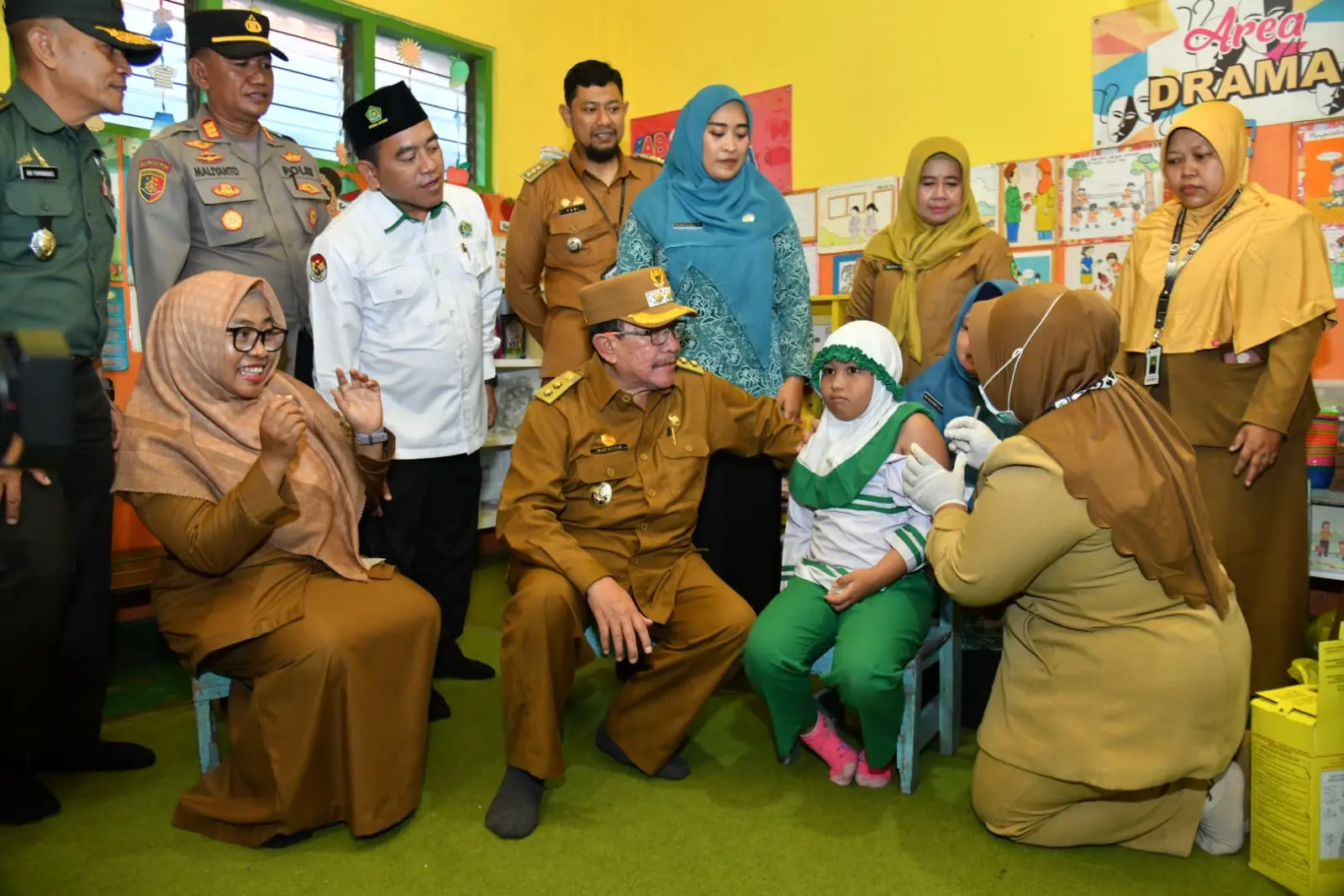 28 Campak Sangat Menular, Dinkes Sumenep Gelar Imunisasi Massal