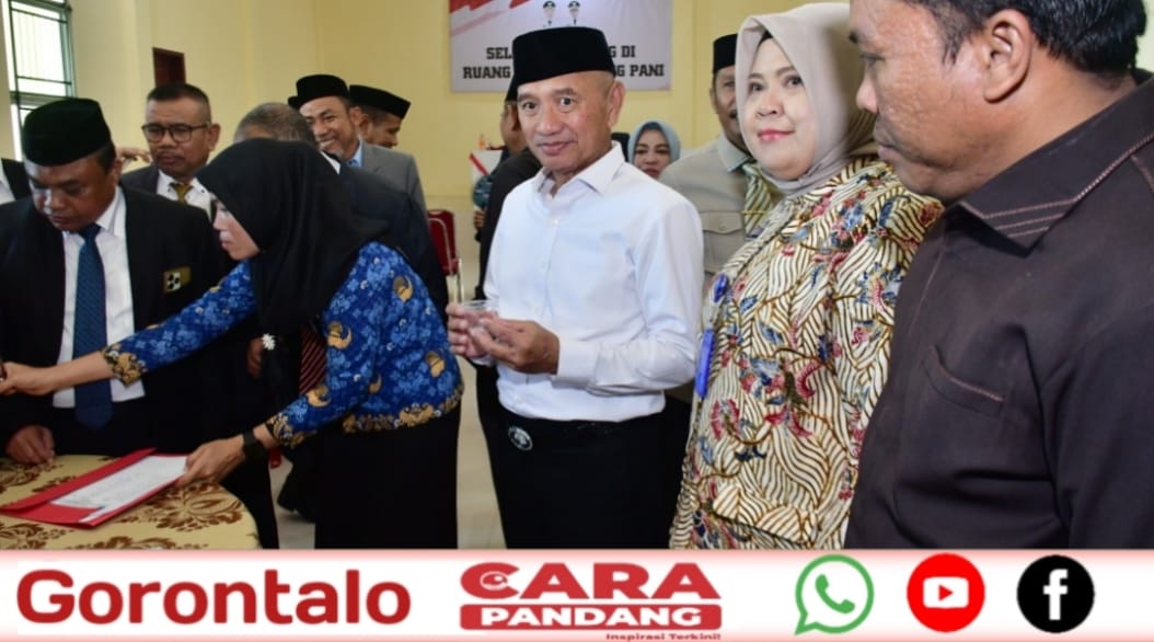 28 Laksanakan Tes Urine Bagi Pejabat, Bupati Saipul Apresiasi BNNK Pohuwato