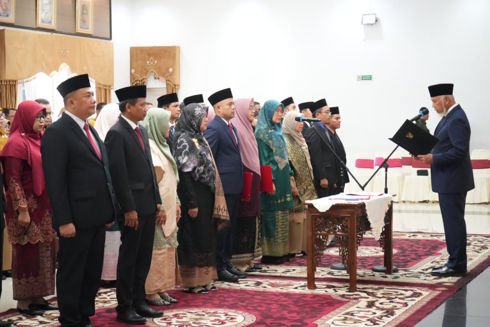 28 Lantik 25 Pejabat Manajerial, Gubernur Mahyeldi Tegaskan Komitmen Pelayanan Publik